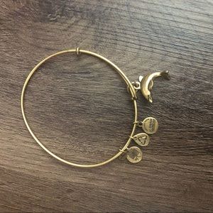 Alex and Ani Dolphin Bangle